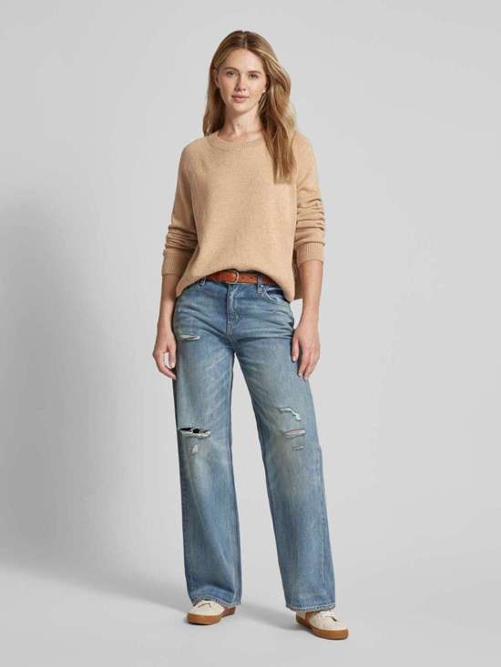 Вязаный свитер с рукавами реглан DILIRIAA