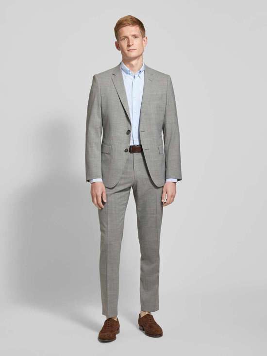 Деловая рубашка с воротником на пуговицах Henry