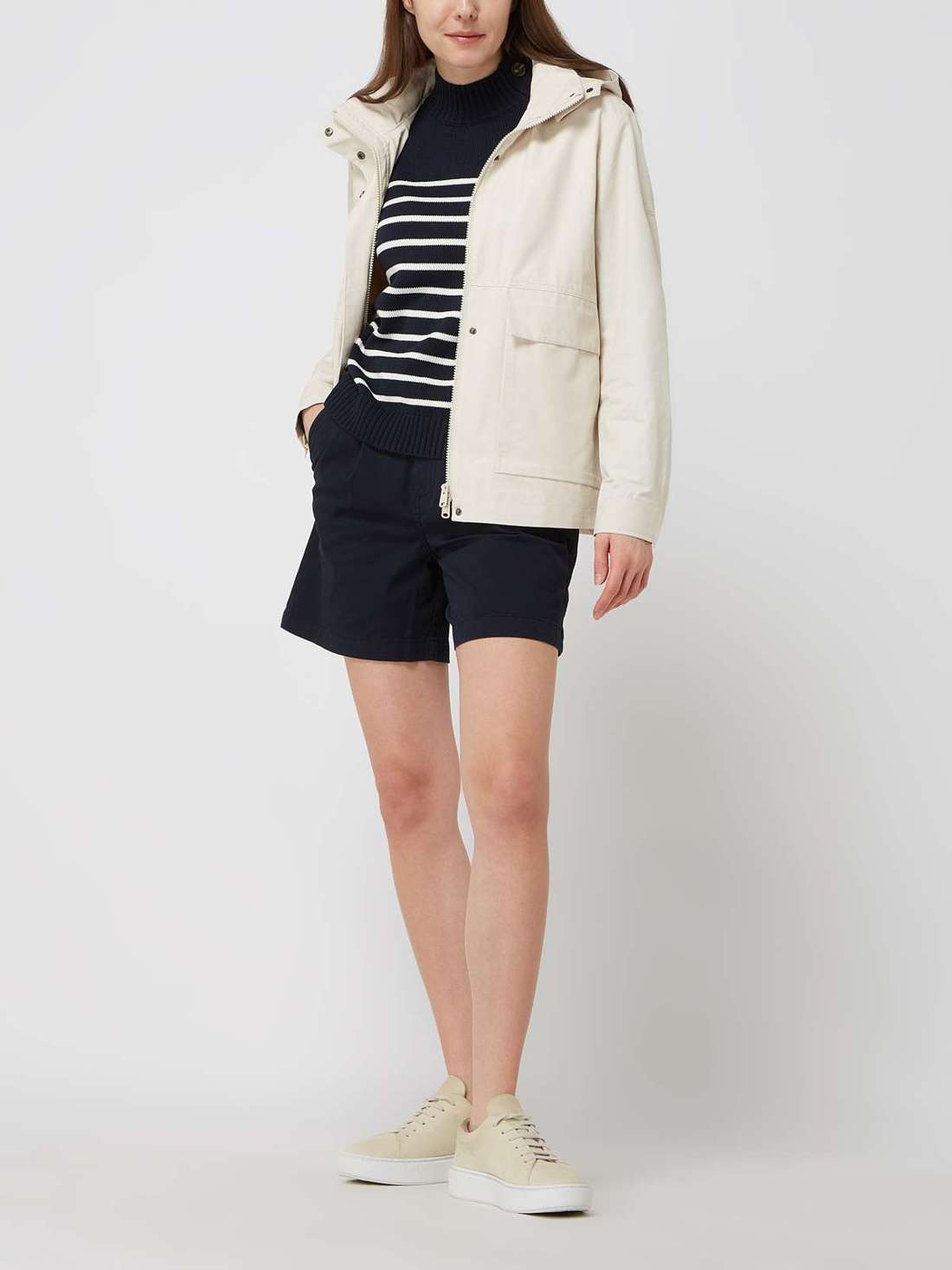 Эластичные шорты-чиносы с высокой талией Salfronalf