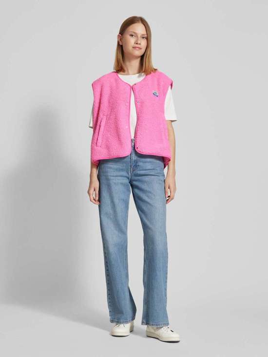 Комфортный жилет из меха тедди HOKTOWN