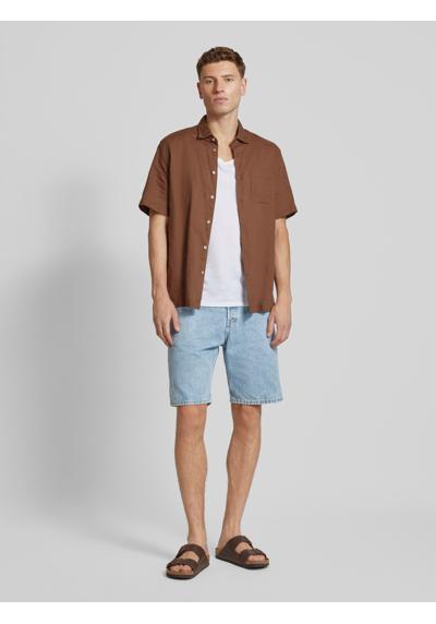 Джинсовые шорты мешковатого кроя с 5 карманами, модель JJIALEX ALEX