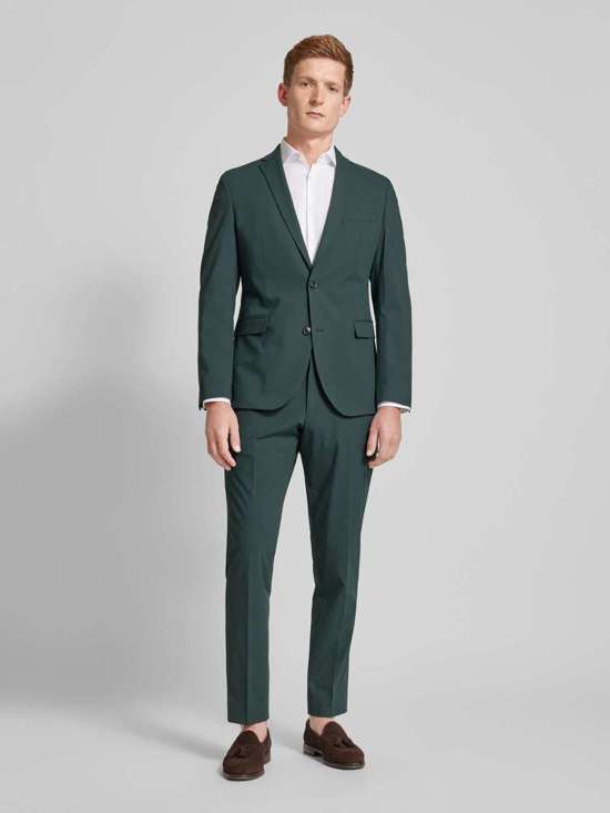 Костюмные брюки зауженного кроя с зажатыми складками Pure Flex