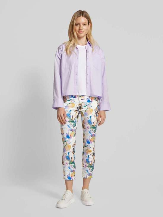 Брюки узкого кроя укороченного кроя PERFECT SHAPE