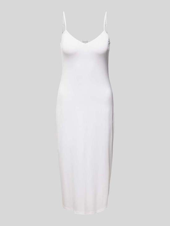 платье-комбинация с V-образным вырезом