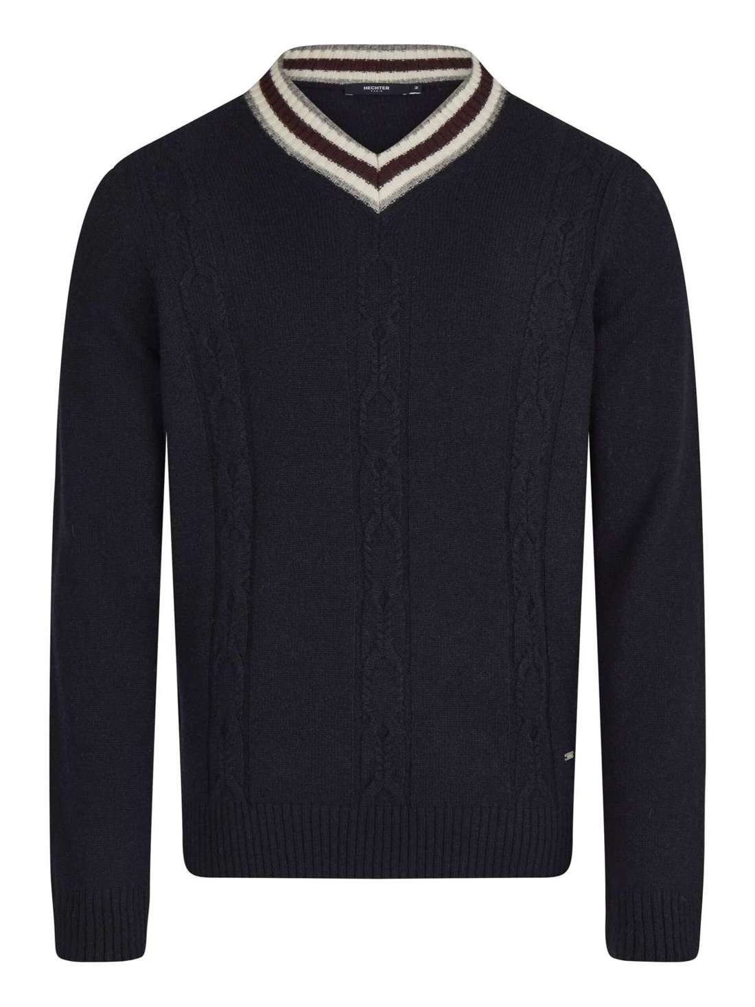 Свитер с v-образным вырезом