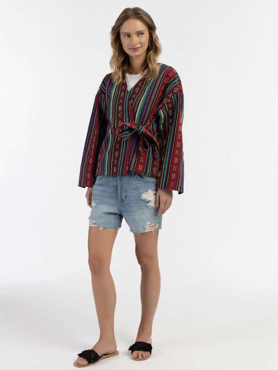 Куртка с запахом