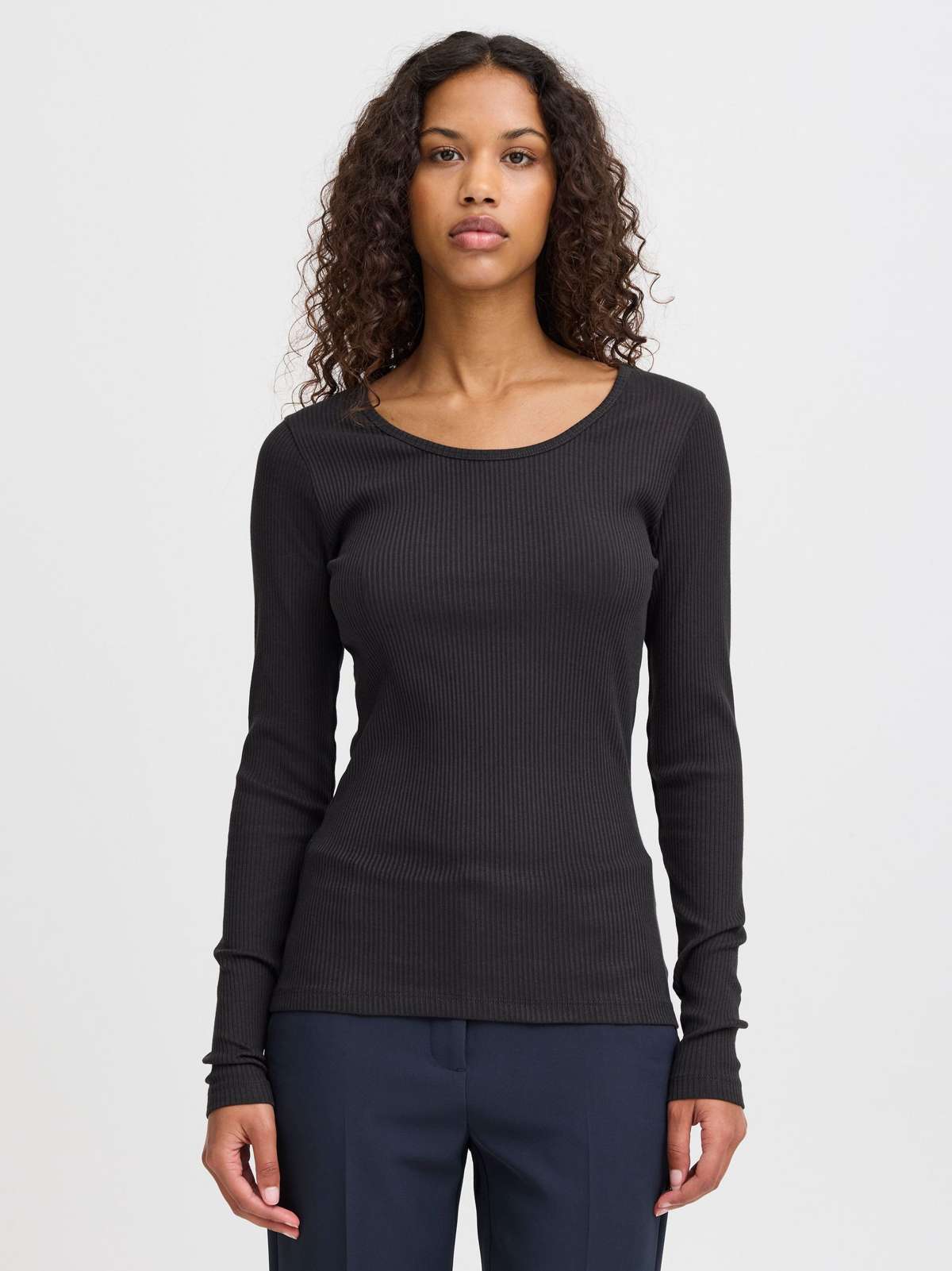 Лонгслив IHPALMER RIB LS