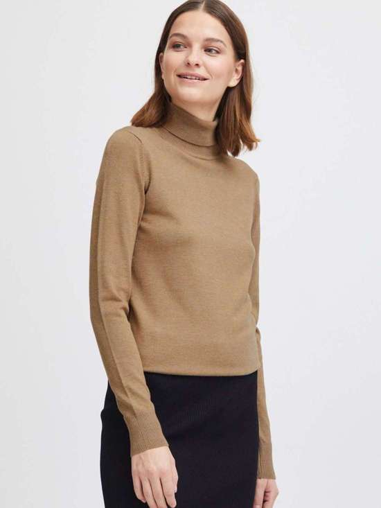 Пуловер с высоким воротником BYMMMORLA