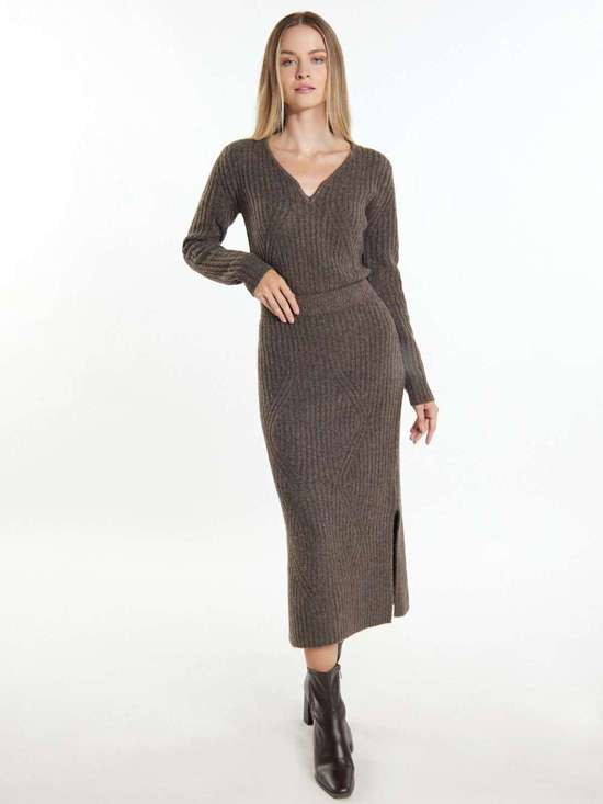 Вязаная юбка