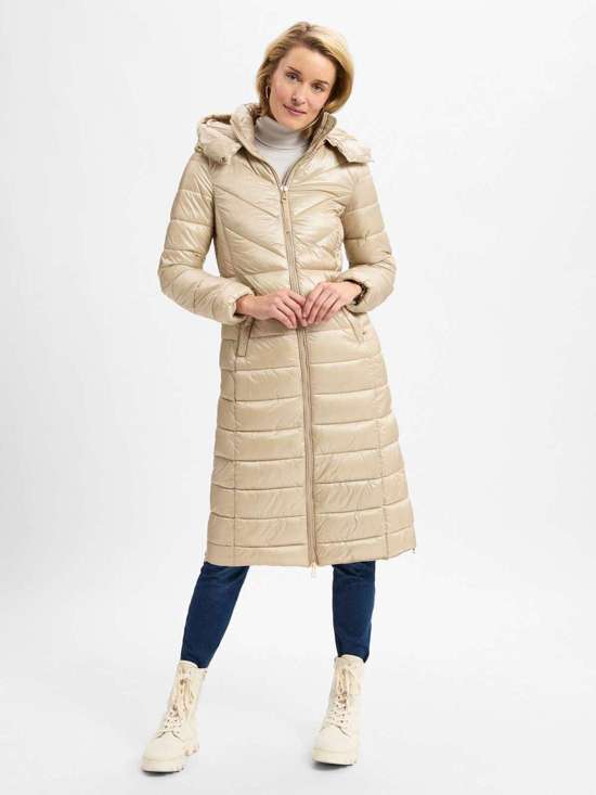 Стеганое пальто