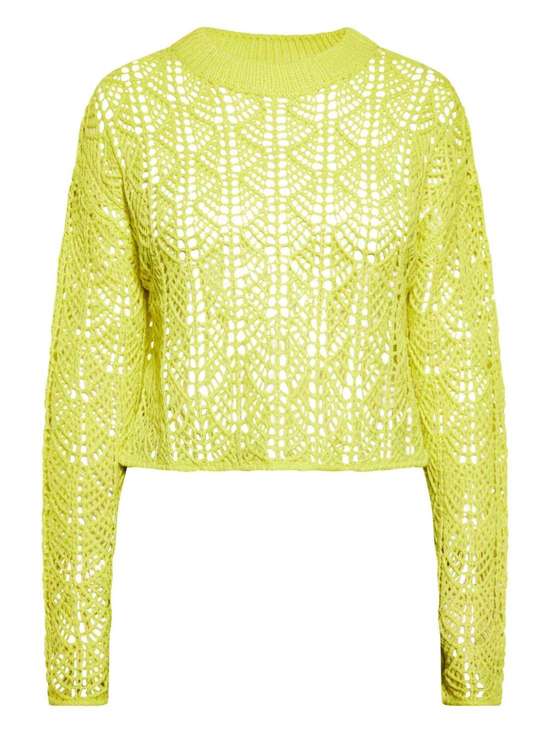 Вязаный пуловер