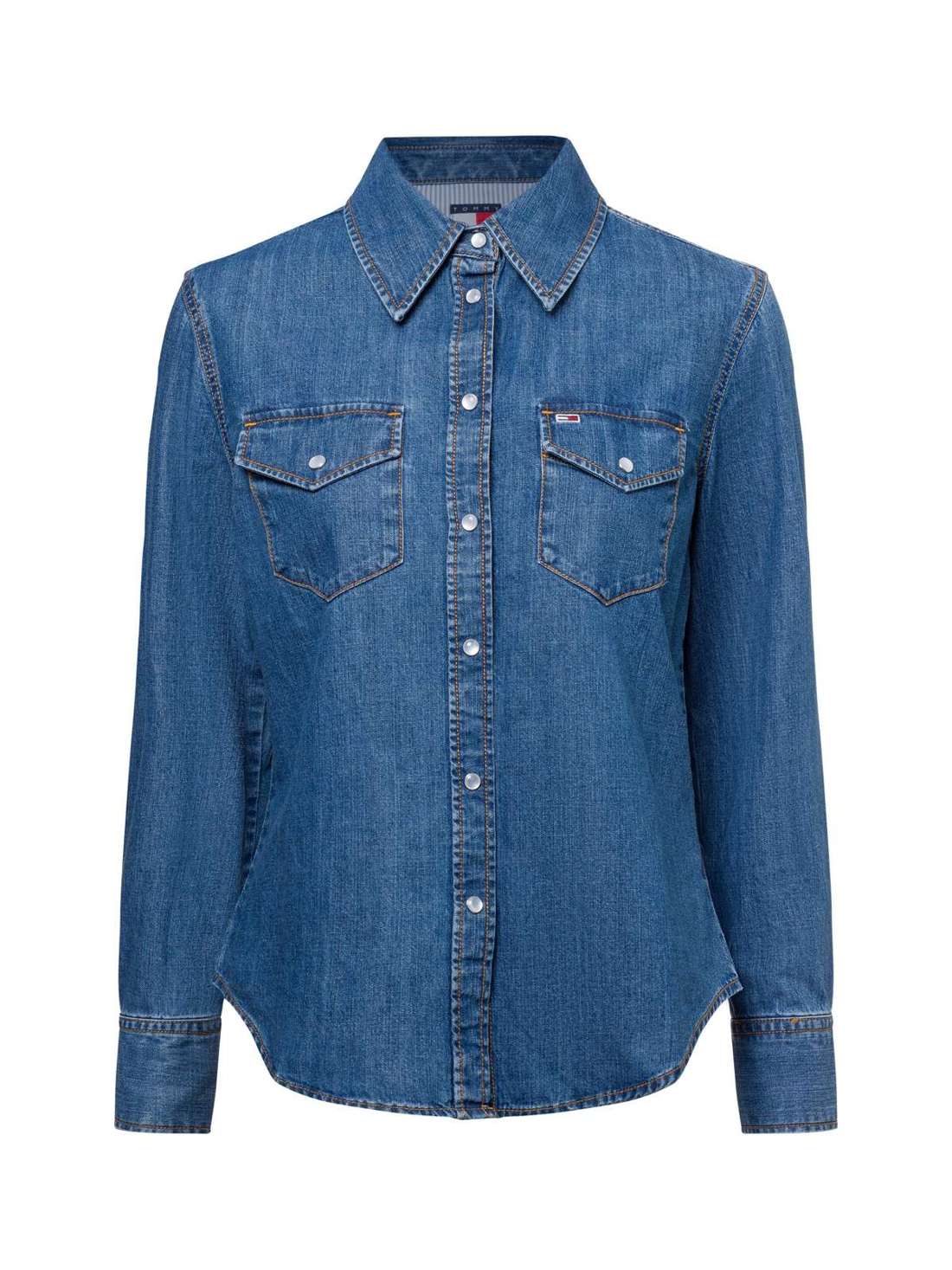 Джинсовая блузка