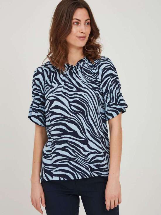 Блузка с короткими рукавами FRALZEBRA