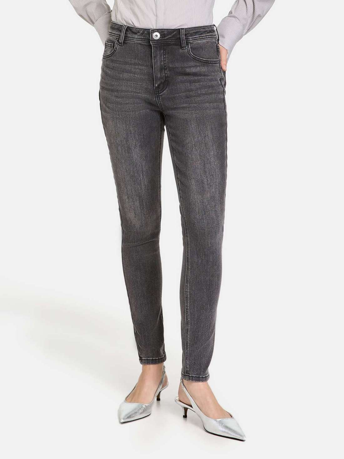 Джинсы с 5 карманами, джинсы 7/8