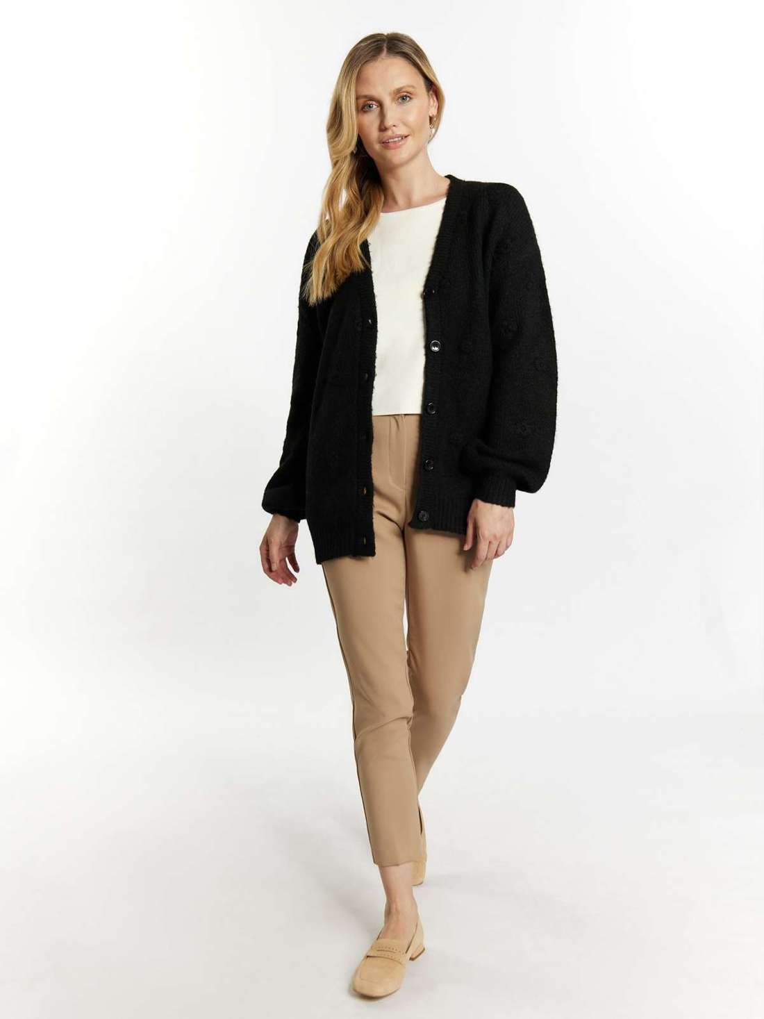 Вязаный кардиган