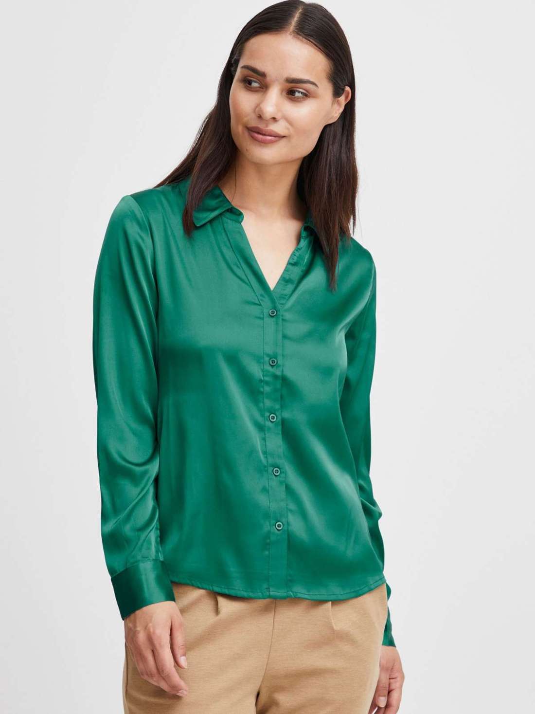 Блузка с длинными рукавами BYHENCE