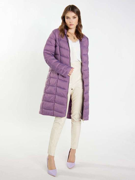 Стеганое пальто