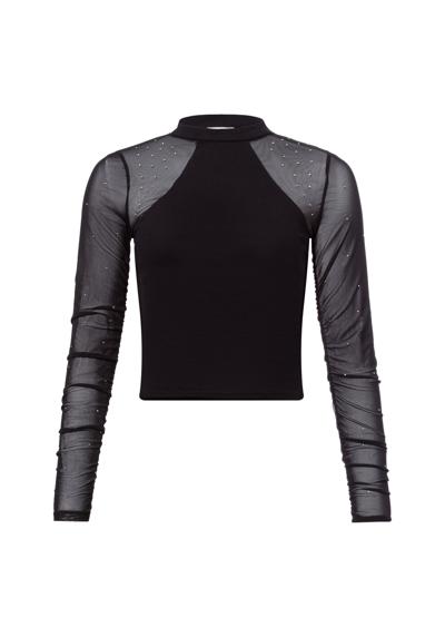 Кофта с длинным рукавом NMMaya Halterneck Optic Top