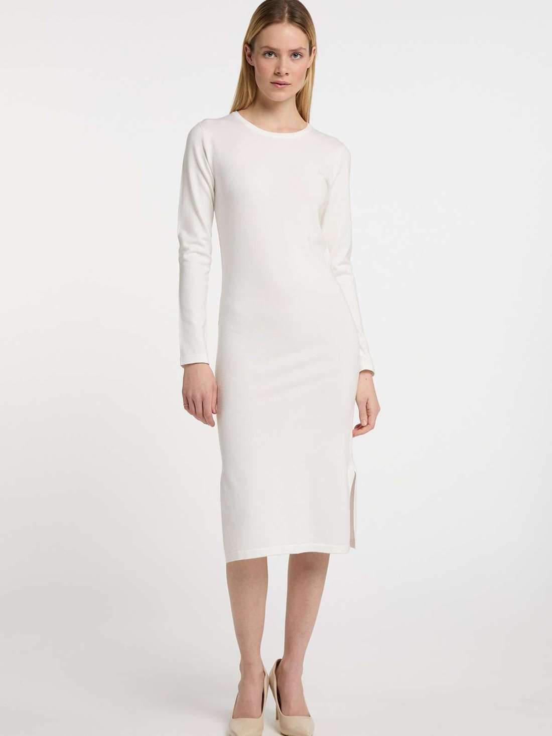 Трикотажное платье