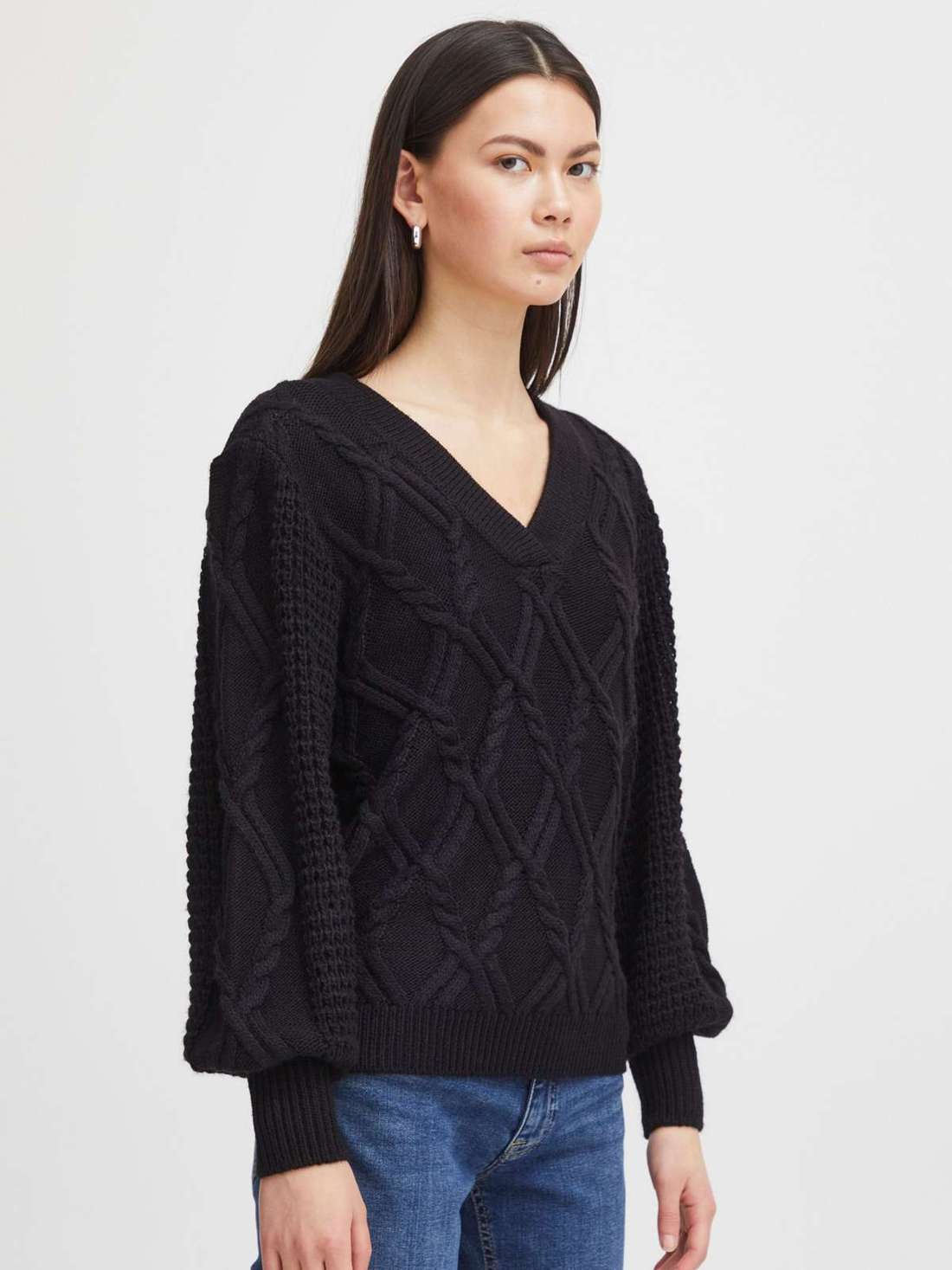 Трикотажный пуловер IHANDOSA