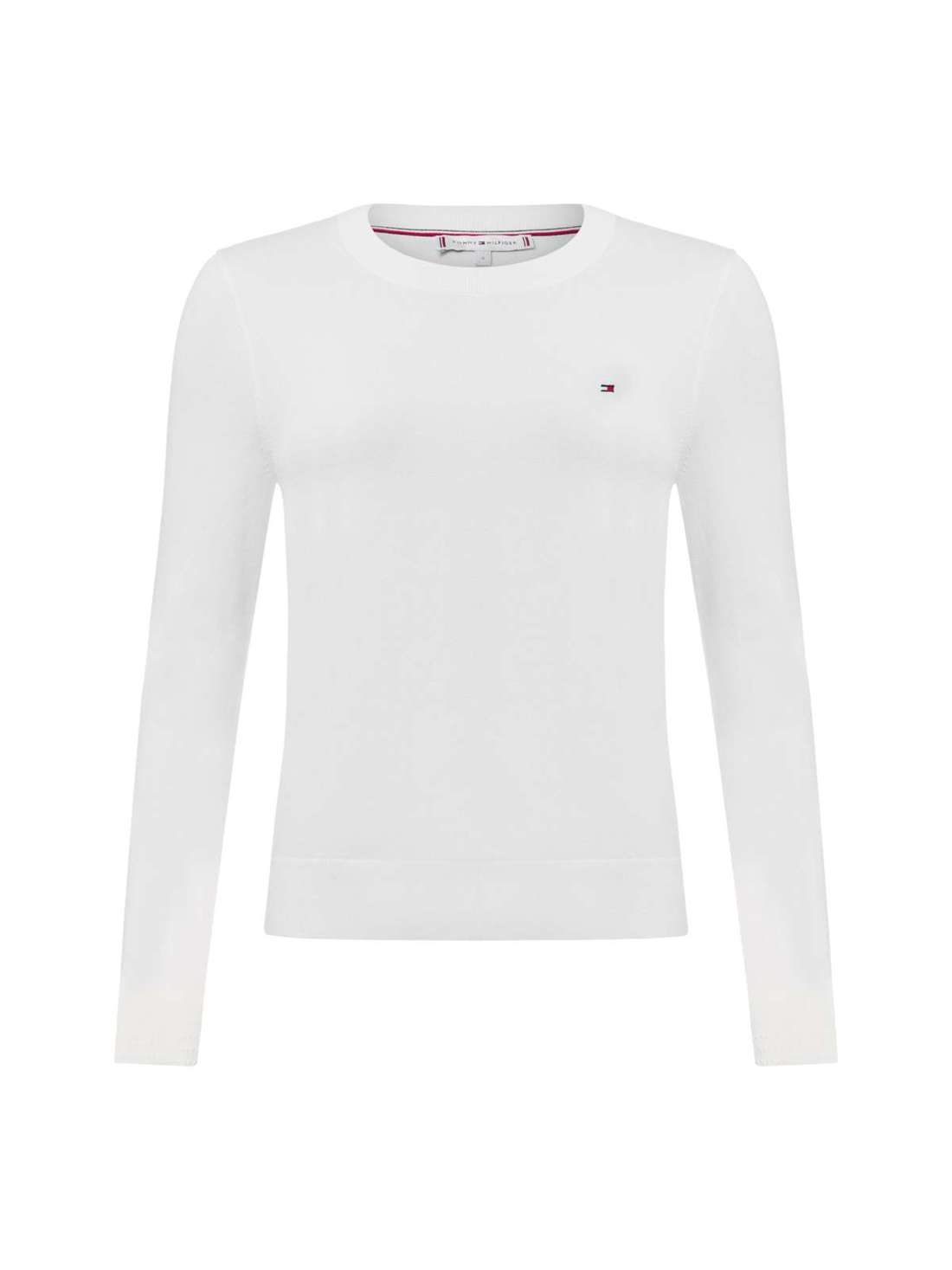 Пуловер тонкой вязки