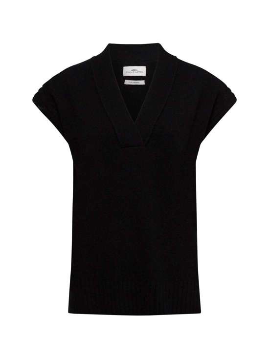 Жилет из шерстяного свитера