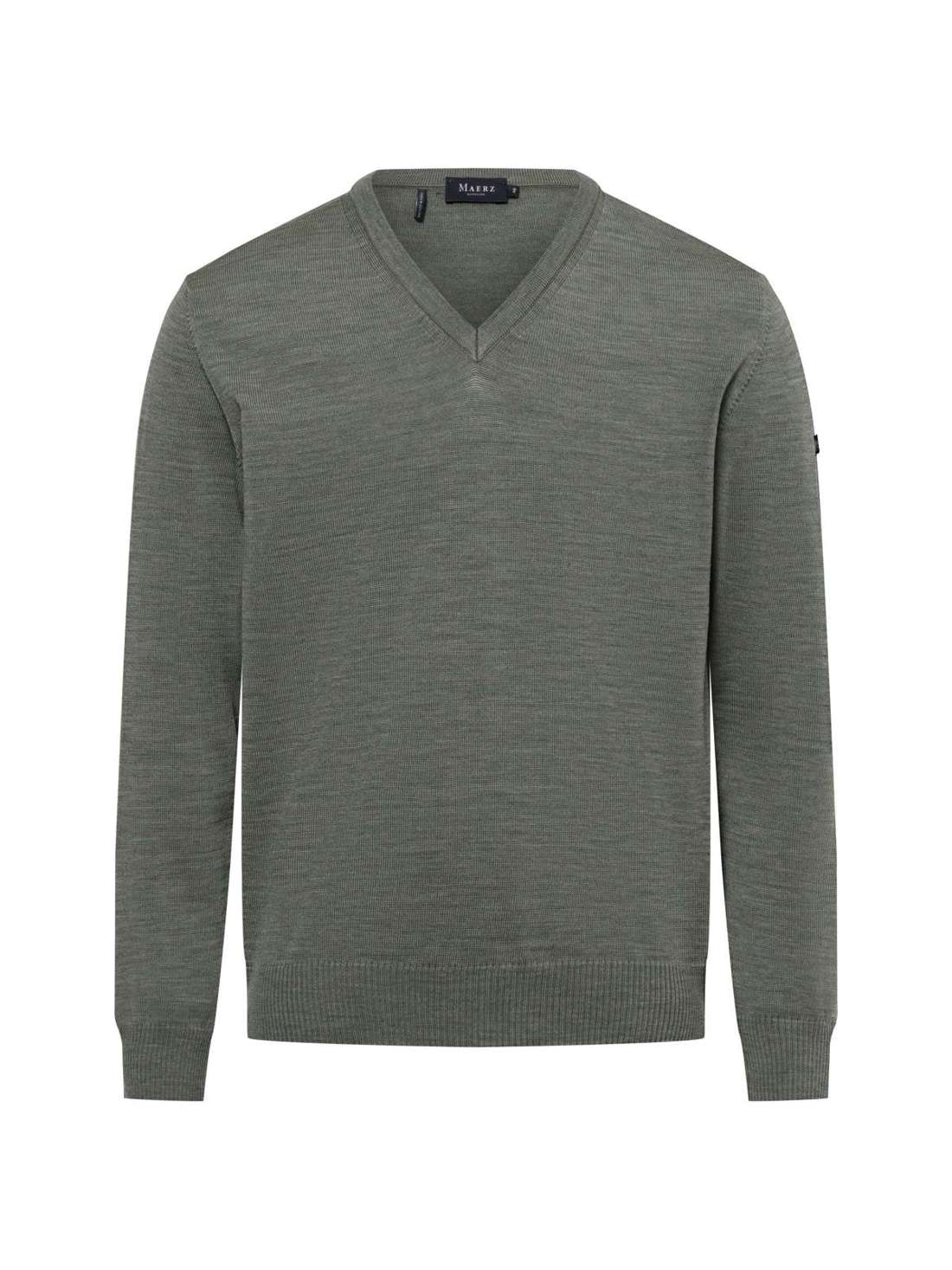 Вязаный пуловер из мериносовой шерсти