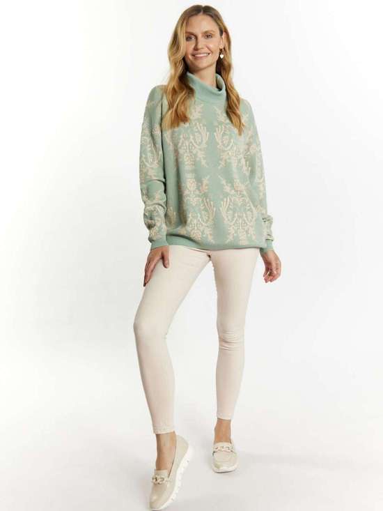 Трикотажный пуловер