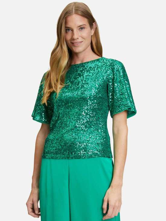 Топ с пайетками
