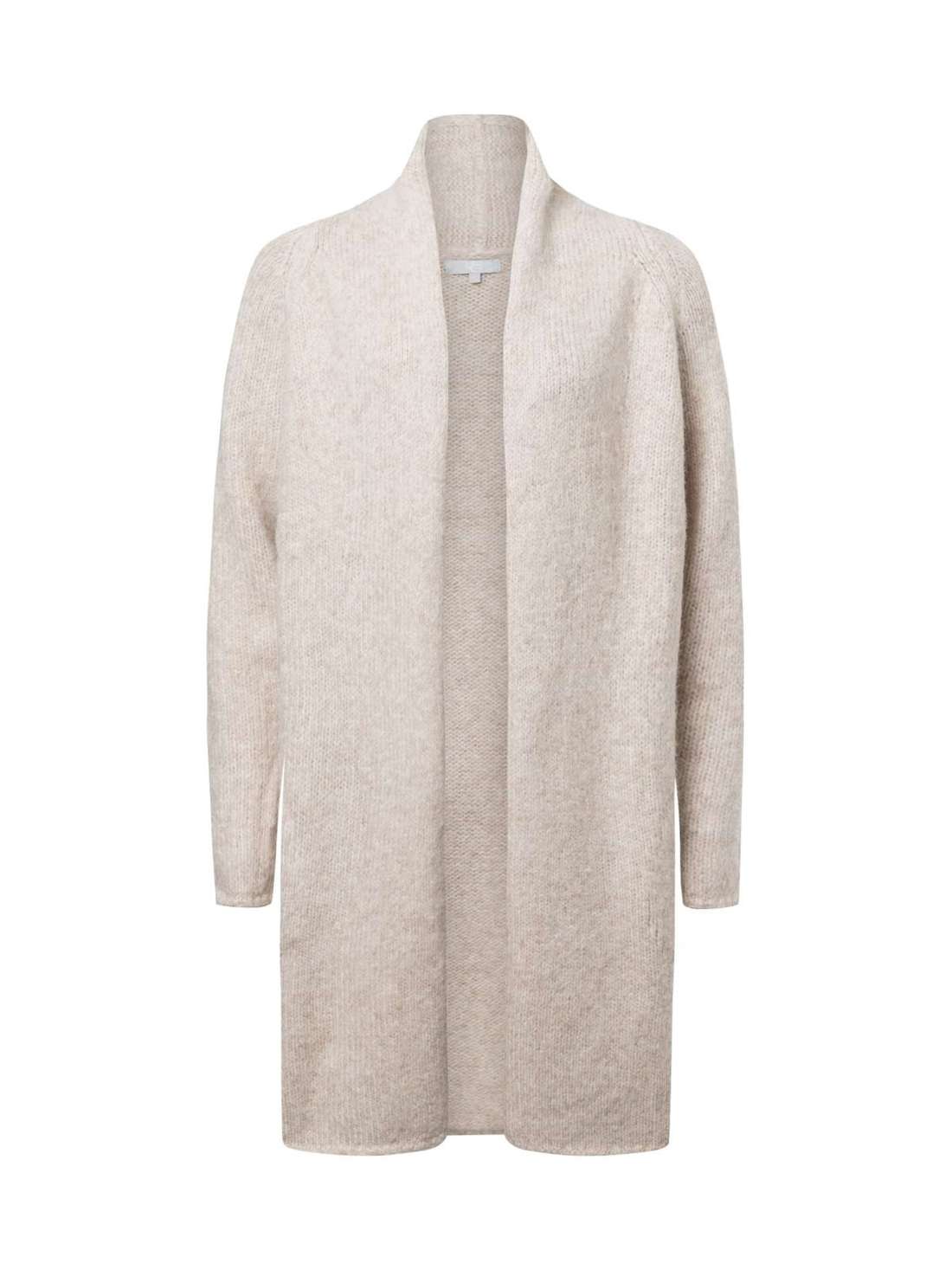 Вязаное пальто