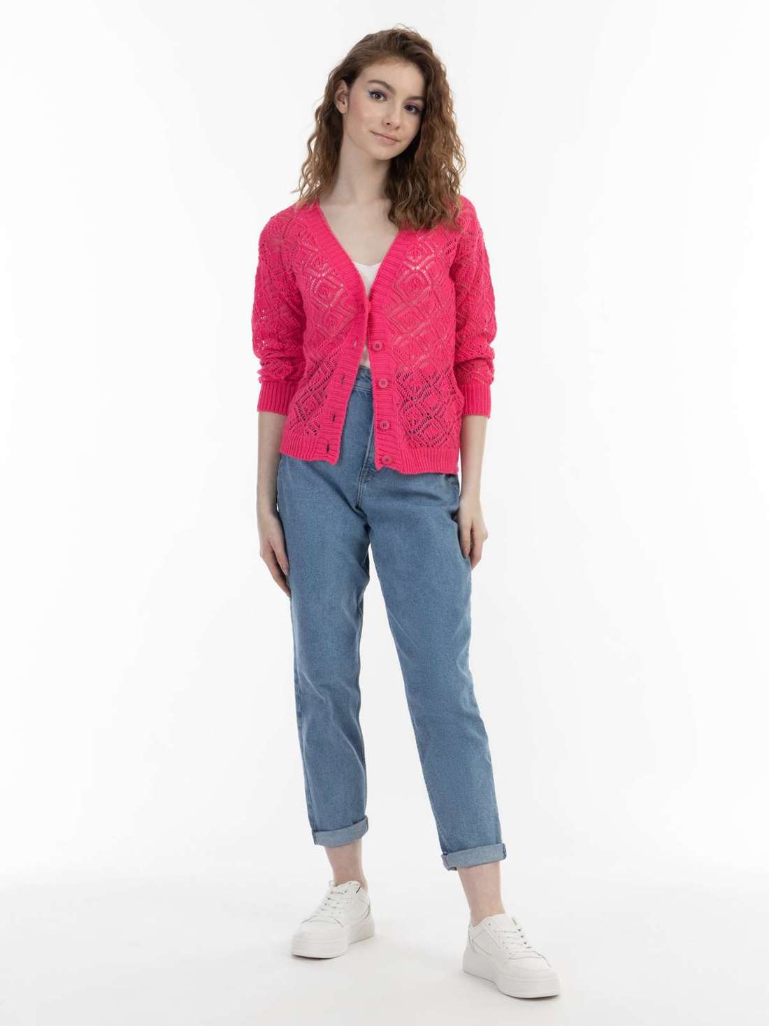 Вязаный кардиган