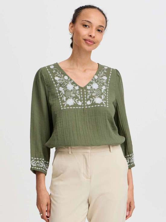 Блузка с короткими рукавами BYICOLET