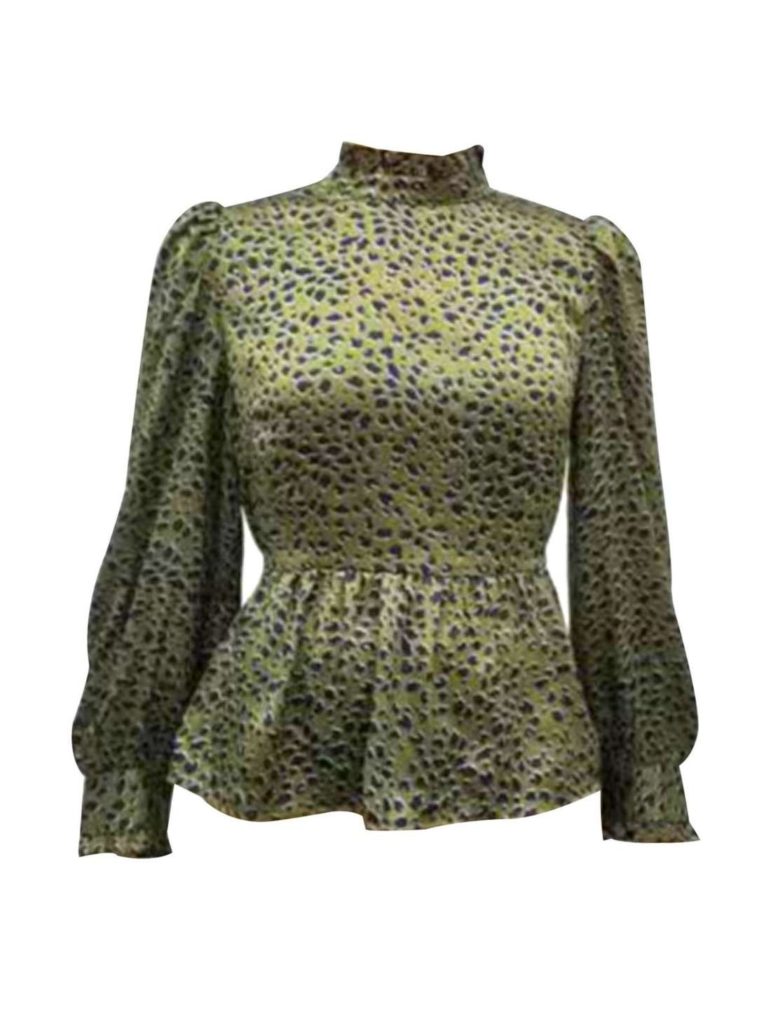 Блузка с длинными рукавами