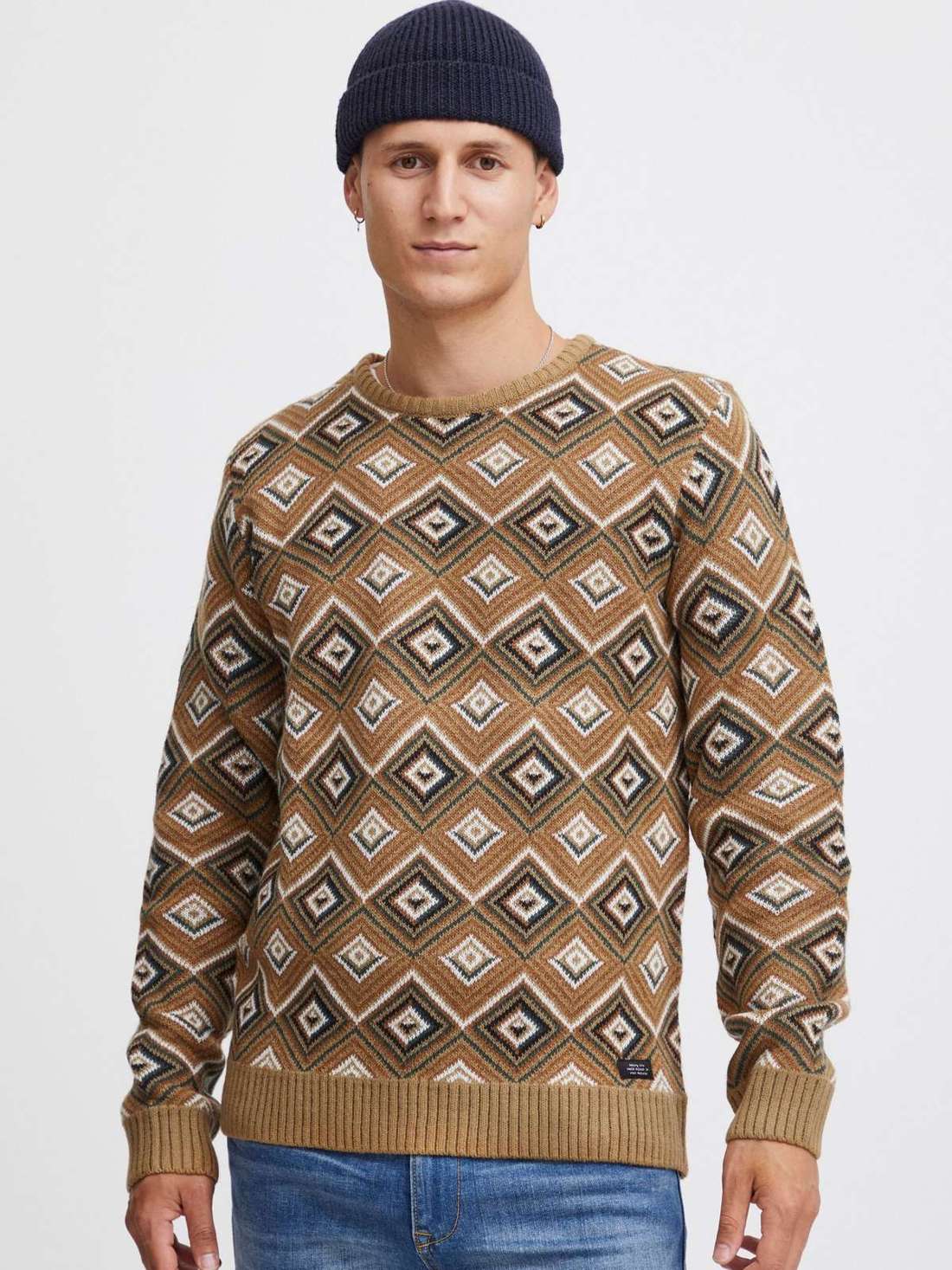 Трикотажный пуловер