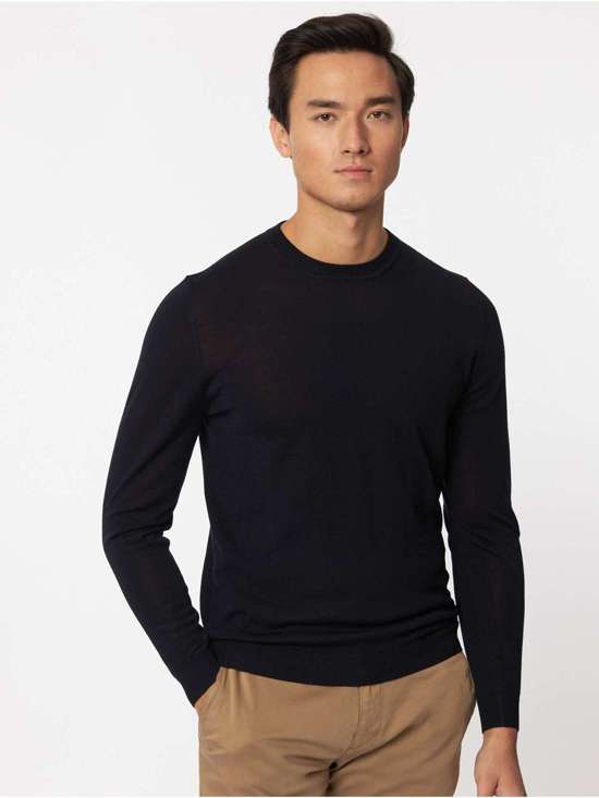 Вязаный свитер из шерсти мериноса