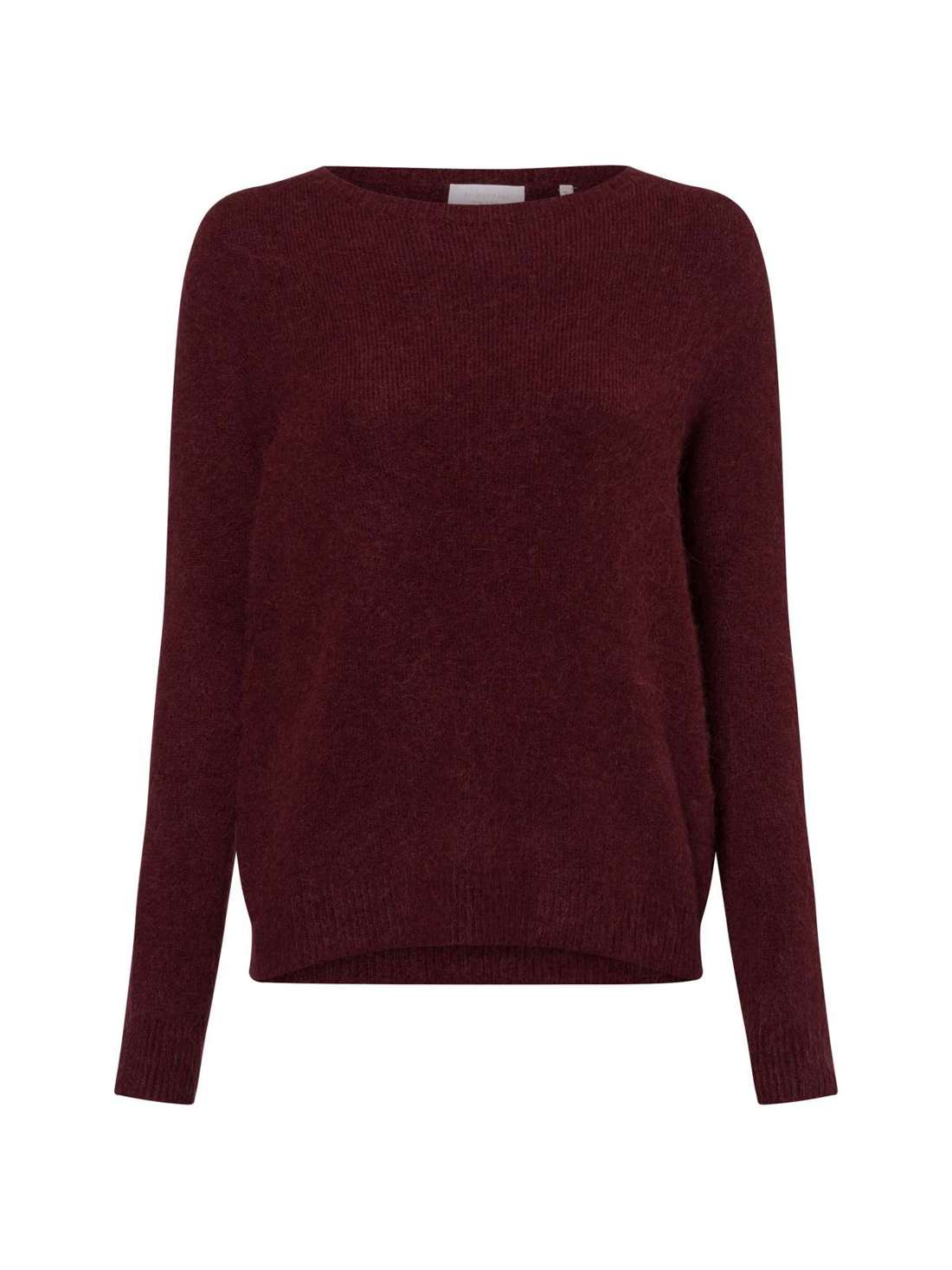 Вязаный пуловер с содержанием альпаки