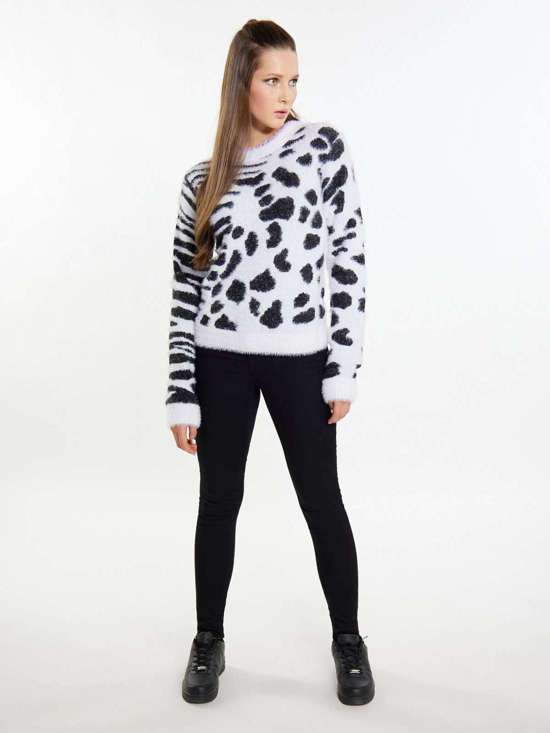 Трикотажный пуловер