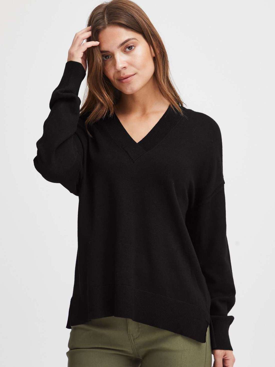 Трикотажный пуловер FRBLUME