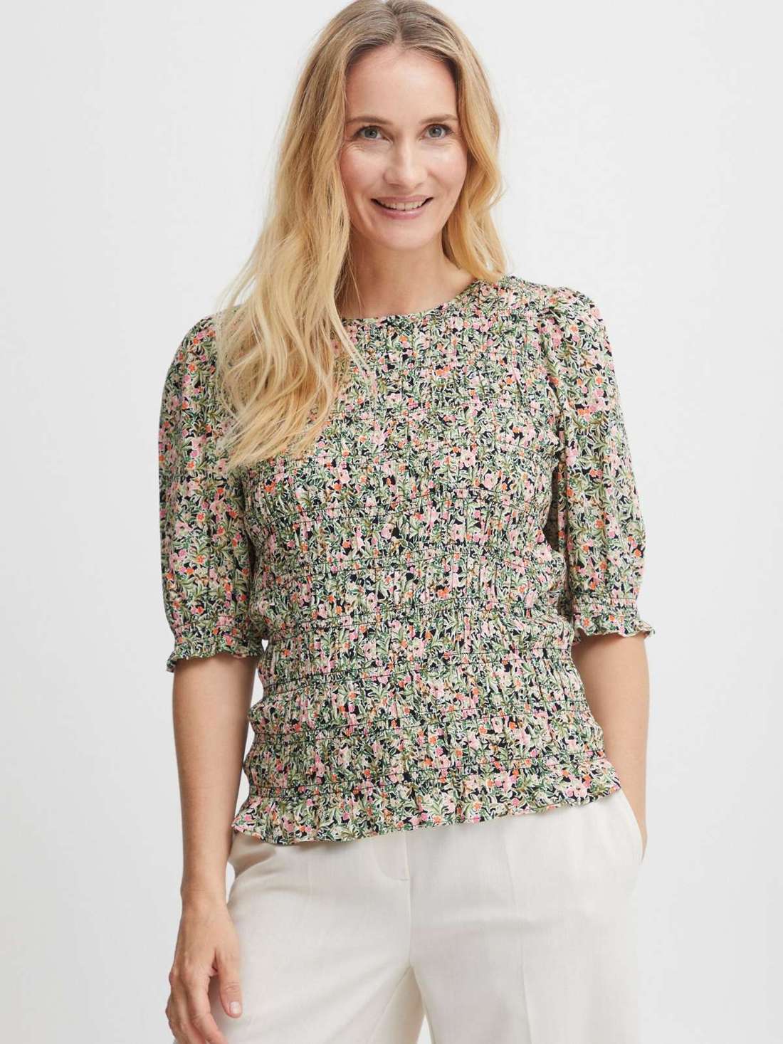 Блузка с короткими рукавами FRMALU