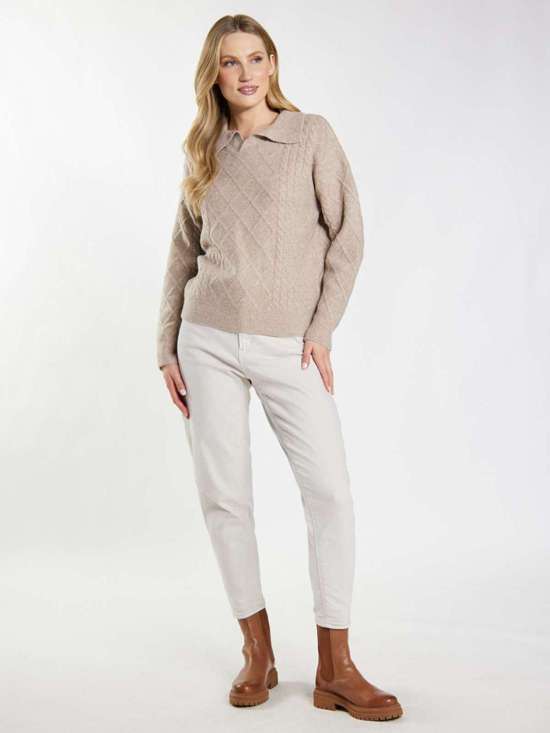 Трикотажный пуловер