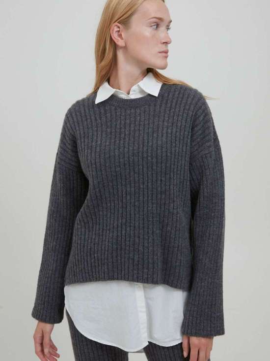 Трикотажный пуловер