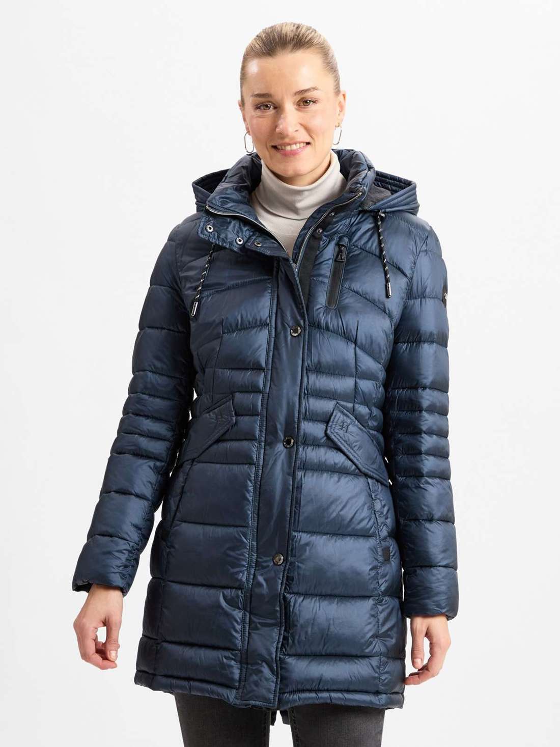 Стеганое пальто