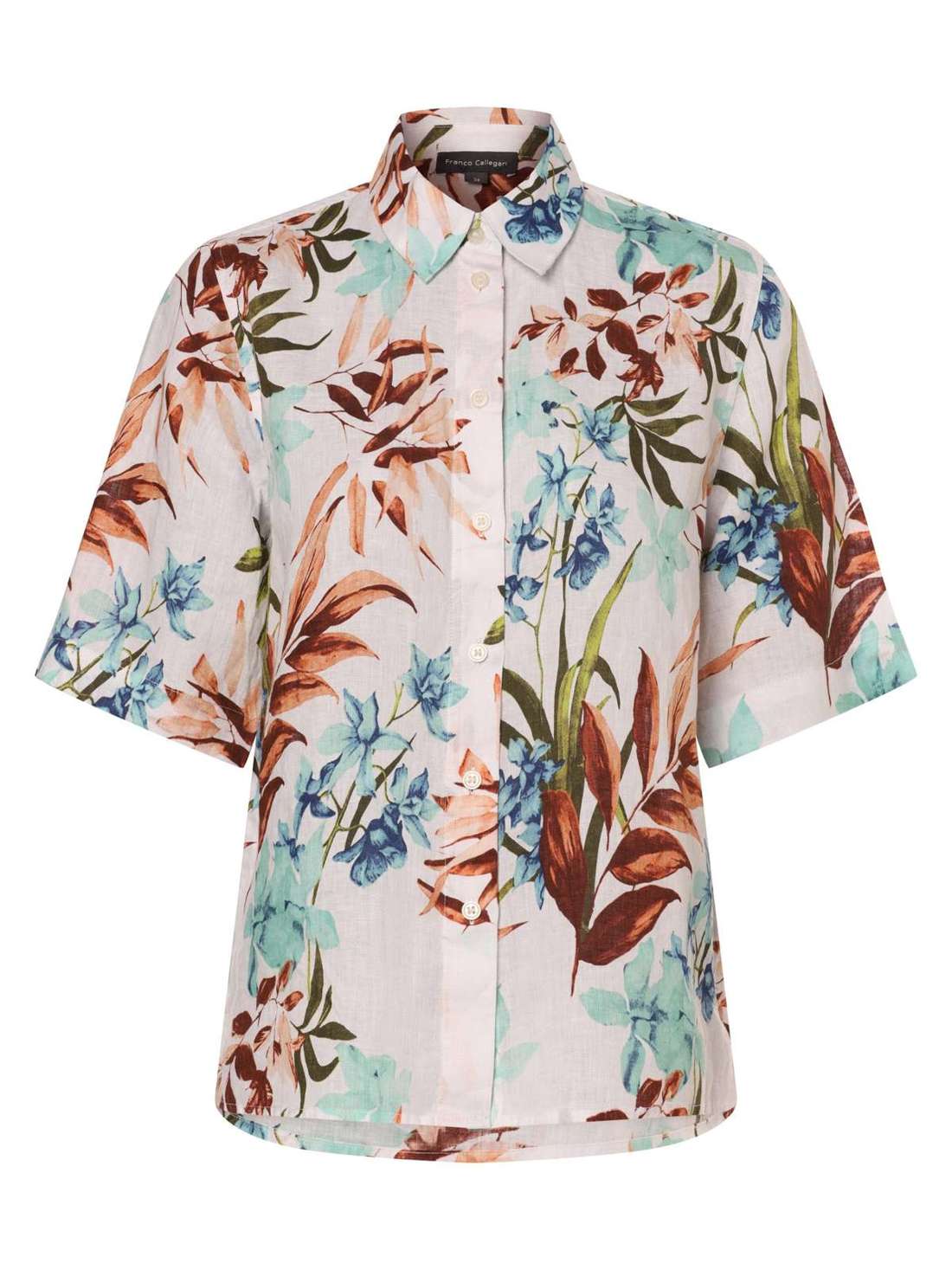 Льняная блузка