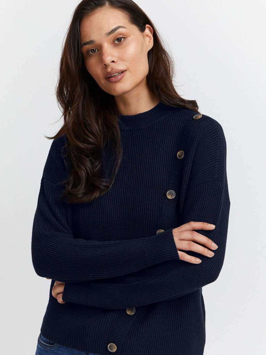 Трикотажный пуловер