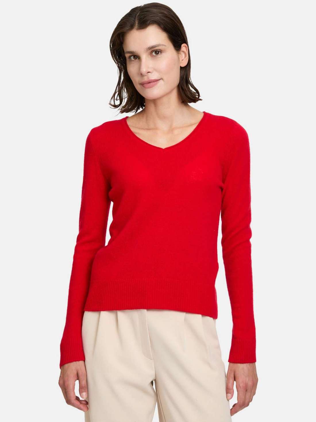 Кашемировый пуловер