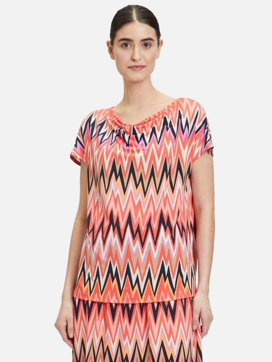 Рубашка с принтом