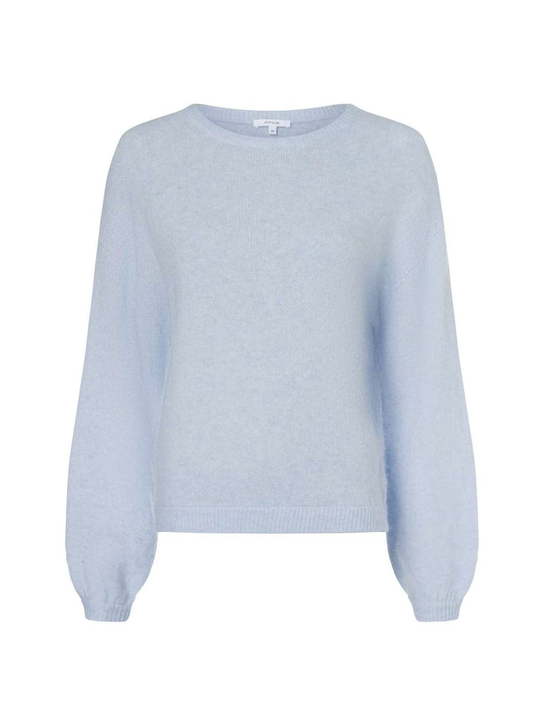 Вязаный пуловер с содержанием шерсти и мохера