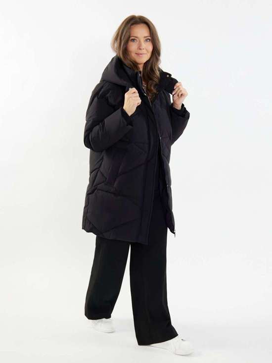 Стеганое пальто