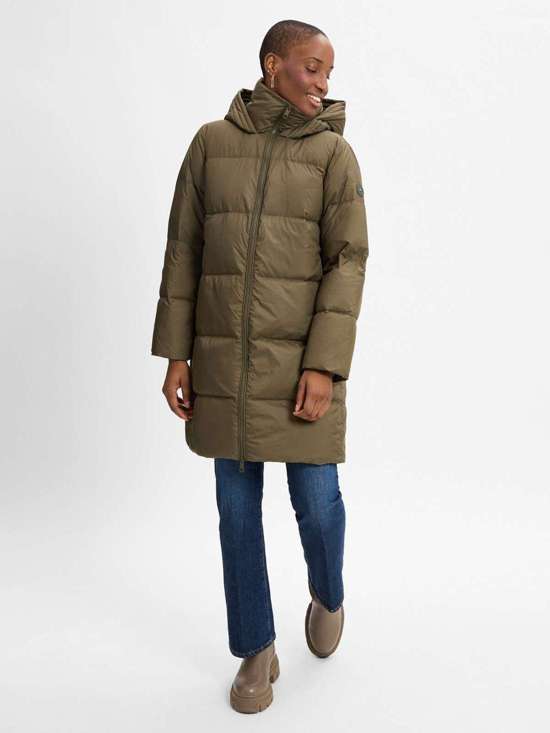 Стеганое пальто