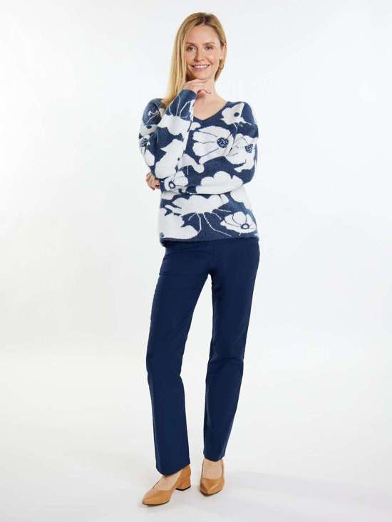 Трикотажный пуловер